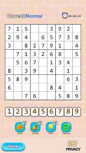 Logic Nine Number Grid official screen 2